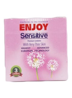 ENJOY 3-Piece Sensitive Condom 