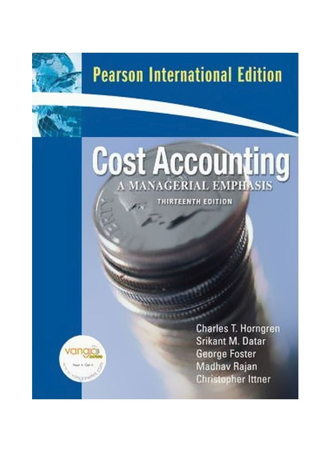 Cost Accounting A Managerial Emphasis English by Charles T. Horngren - 27-May-10 