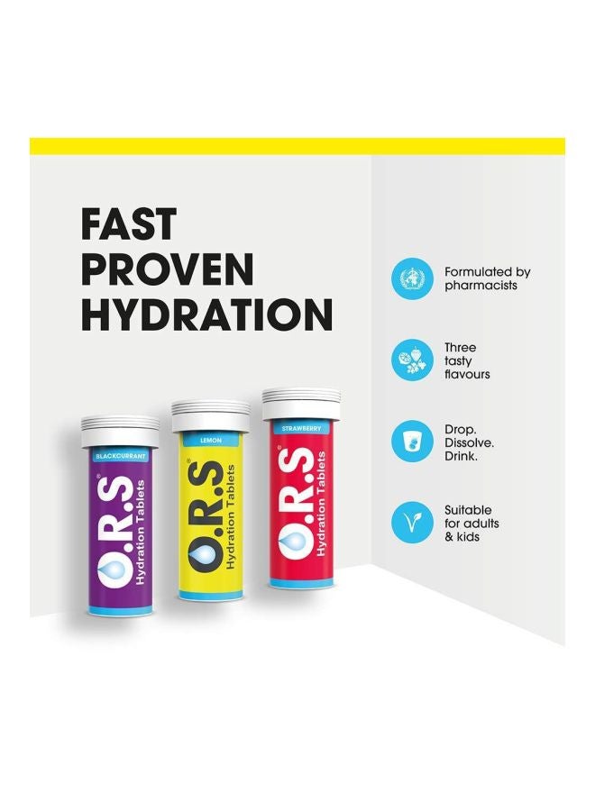 ORS Hydration Tablets With Electrolytes Natural Strawberry 12 Count  - Image 2
