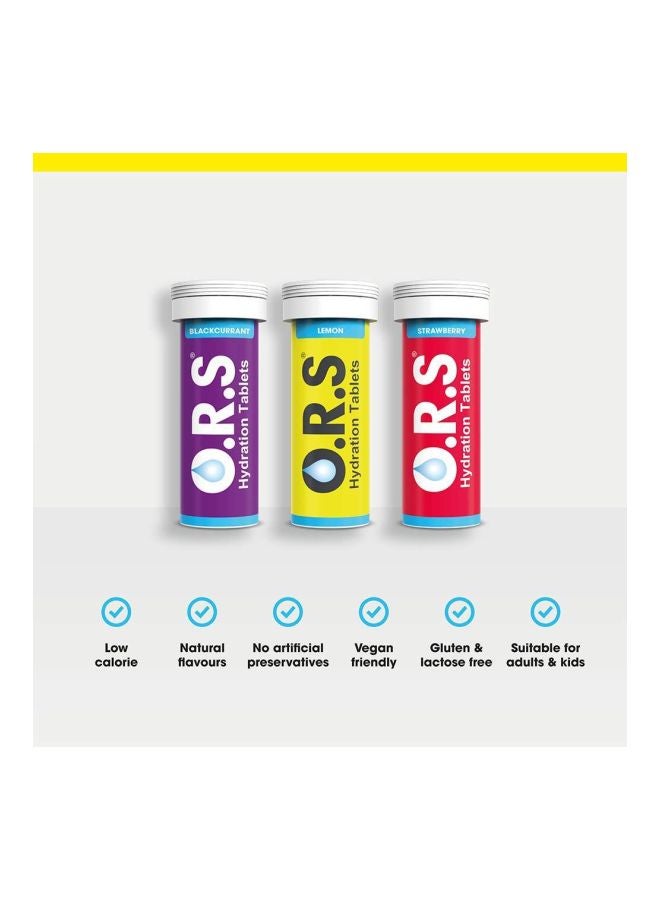 ORS Hydration Tablets With Electrolytes Natural Strawberry 12 Count  - Image 3
