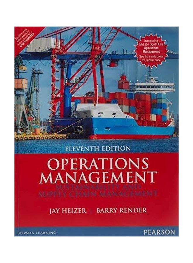 Operations Management Paperback English by Jay Heizer 