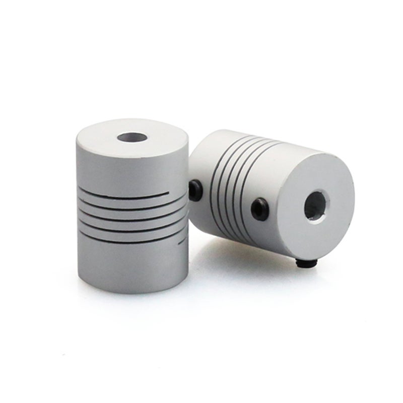 Generic 4-Piece Flexible Coupling Diameter 3D Printer Set Silver  - Image 4