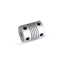 Generic 4-Piece Flexible Coupling Diameter 3D Printer Set Silver  - Image 3