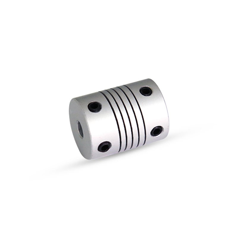 Generic 4-Piece Flexible Coupling Diameter 3D Printer Set Silver  - Image 3
