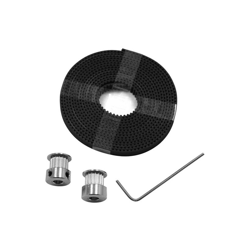 Aibecy 4-Piece 3D Printer Pulley Wheel Set Black  - Image 3