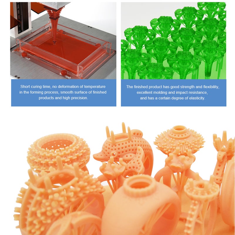 Low-odor Material 3D Printing Sparkmarker Blue  - Image 4