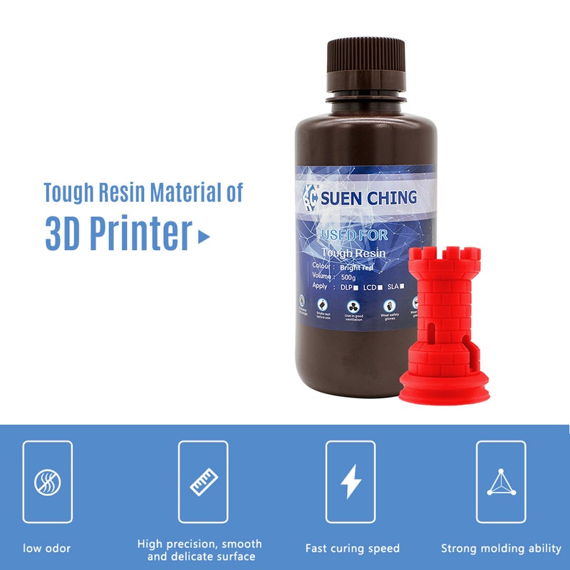 Low-odor Material 3D Printing Sparkmarker Bright Red  - Image 3
