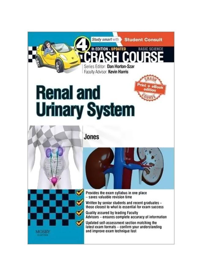 Crash Course Renal And Urinary System Paperback English by Timothy L. Jones - 20-Feb-15 