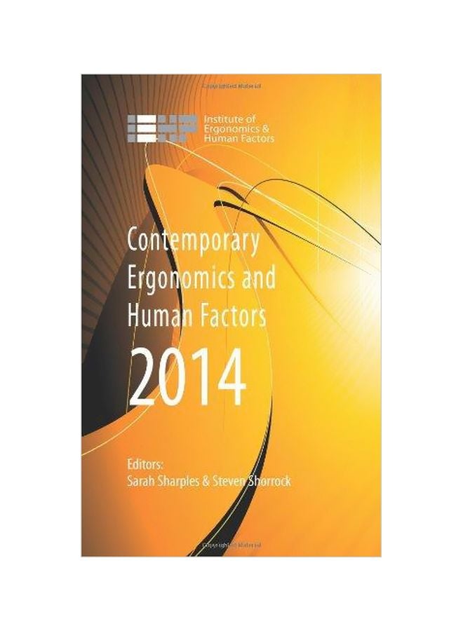 Contemporary Ergonomics And Human Factors 2014 paperback english - 06-Apr-14