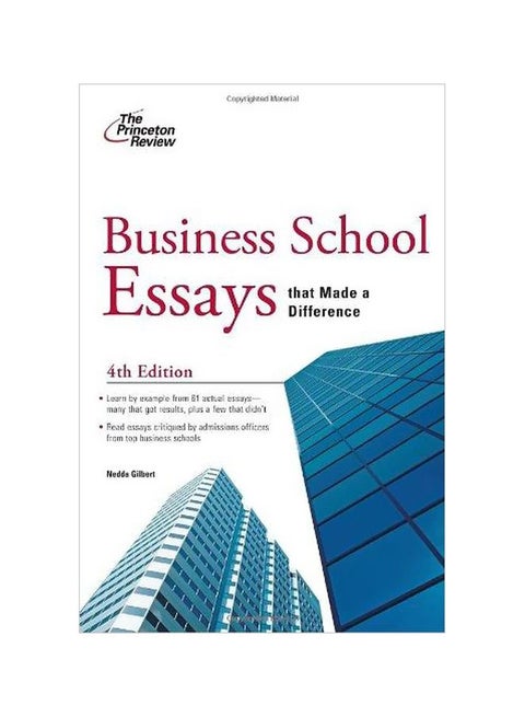 Business School Essays That Made A Difference paperback english - 15-Oct-10