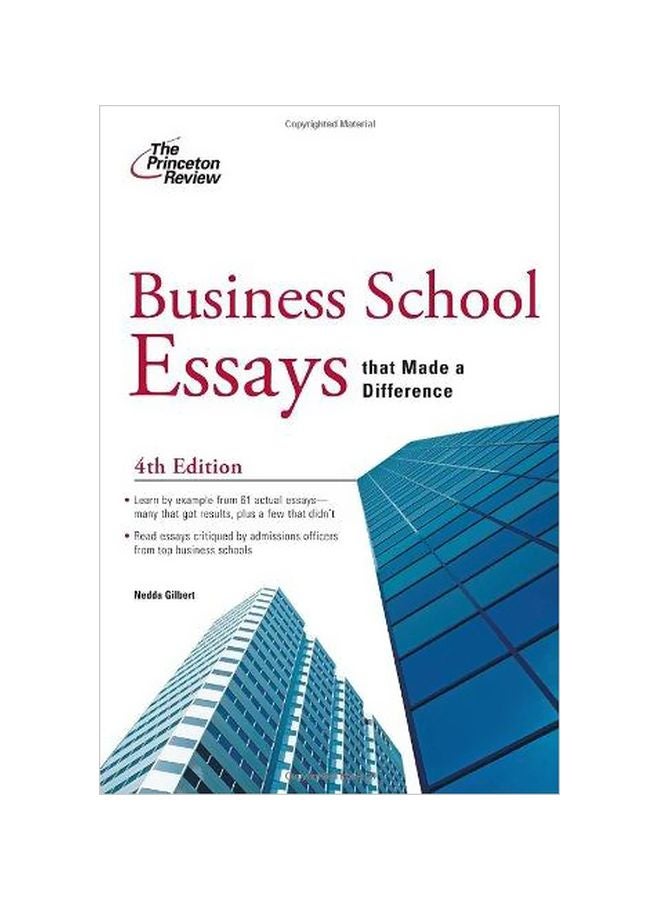 Business School Essays That Made A Difference paperback english - 15-Oct-10