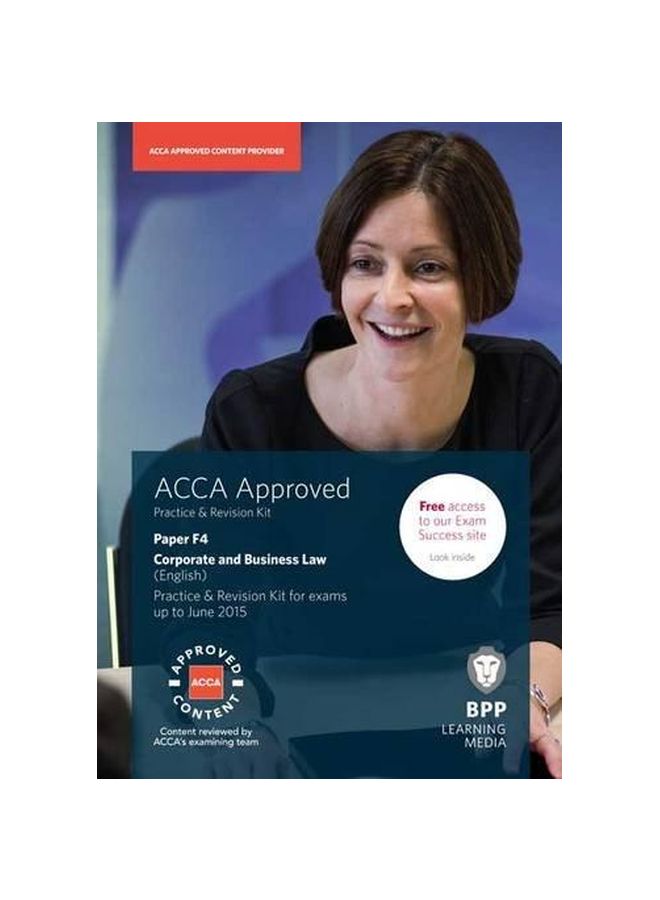 ACCA F4 Corporate And Business Law Paperback English by BPP Learning Media - 30-Apr-14 