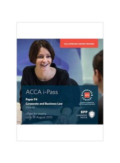 ACCA iPass: Paper F4 - Corporate And Business Law (Global) English by BPP Learning Media - 41851 