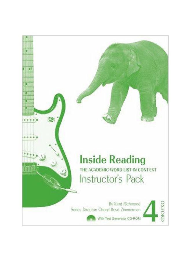 Inside Reading 4: Instructor's Pack English by Arline Burgmeier - 29-Dec-07 