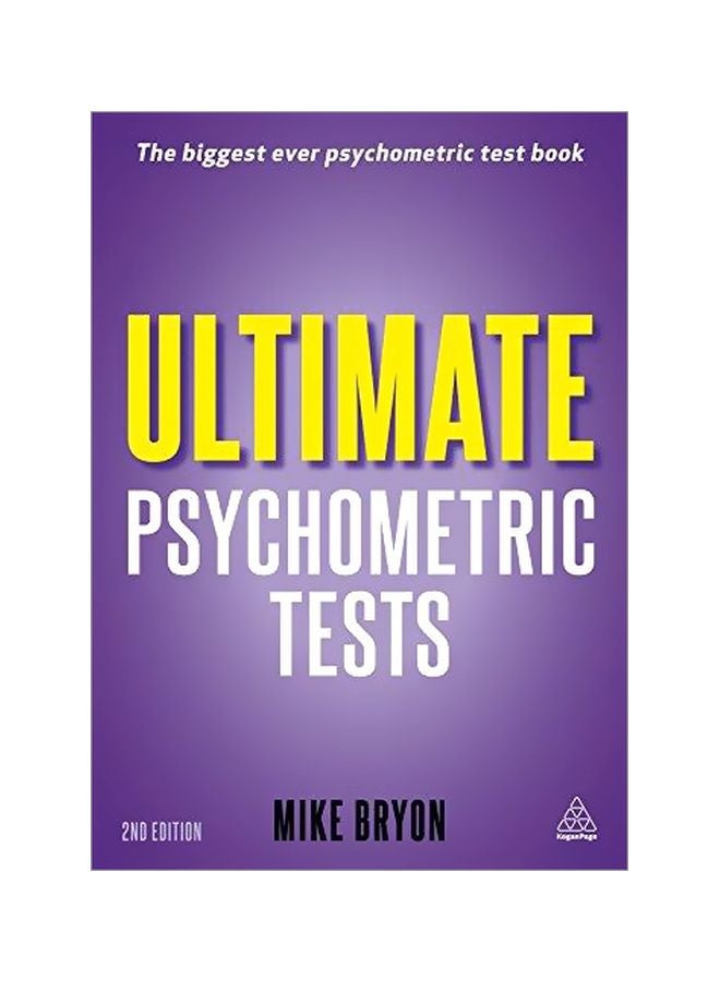 Ultimate Psychometric Tests: The Biggest Ever Psychometric Test Book Paperback English by Mike Bryon - 15-Feb-12 
