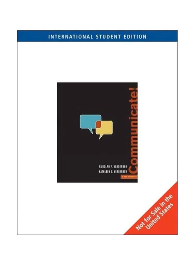 Communicate! Paperback English by Rudolph Verderber - 28-Mar-07