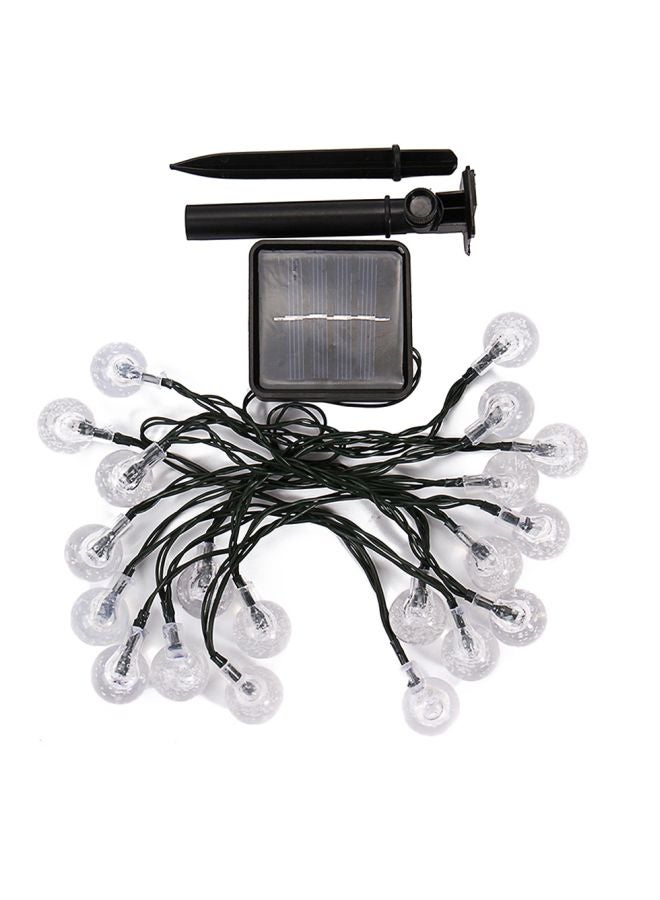 Generic Crystal Globe Shaped LED Light Yellow  - Image 5