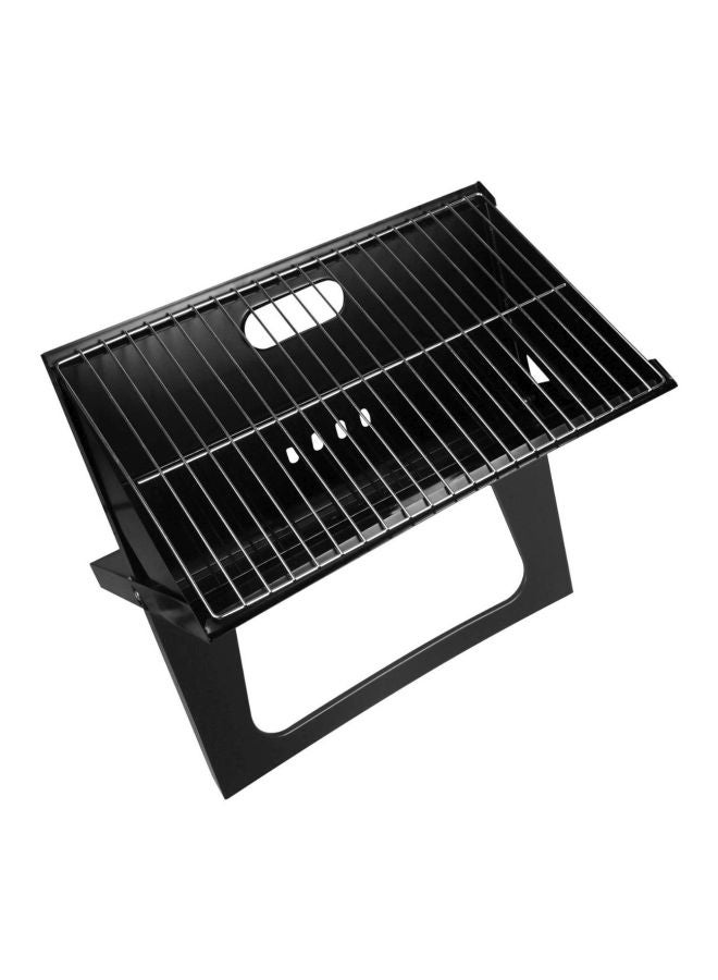 Foldable Charcoal Grill Black - Image 1