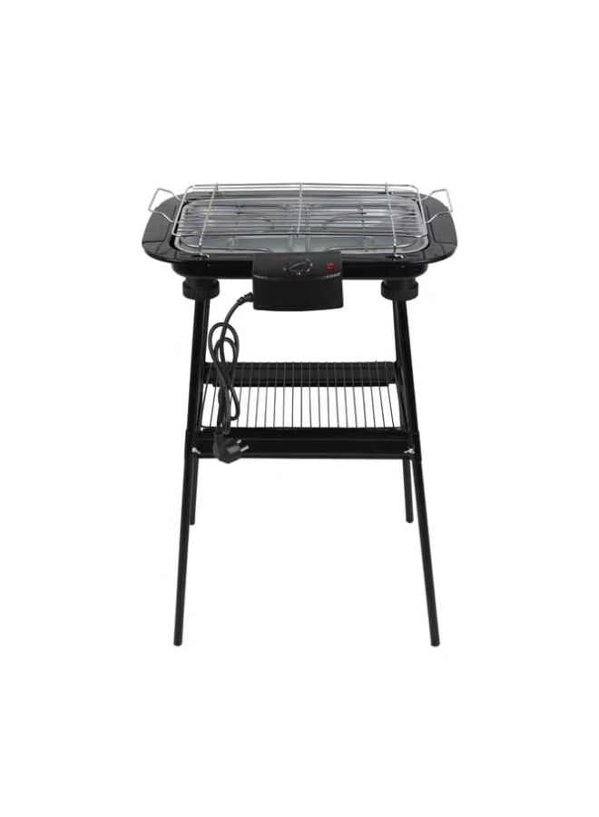 شواية كهربائية مع حامل YBBQ010 أسود  - Image 1