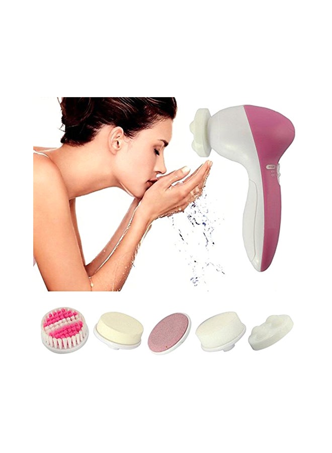 EAYIRA 5-In-1 Beauty Care Brush Deep Clean Portable Electric Facial Cleaner 13x405cm - Image 1