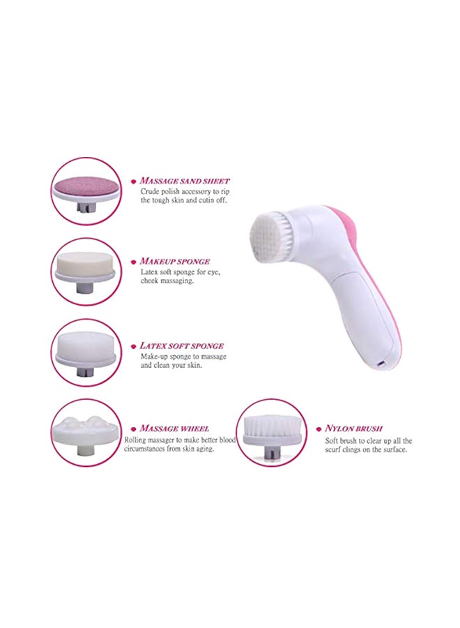 EAYIRA 5-In-1 Beauty Care Brush Deep Clean Portable Electric Facial Cleaner 13x405cm - Image 2