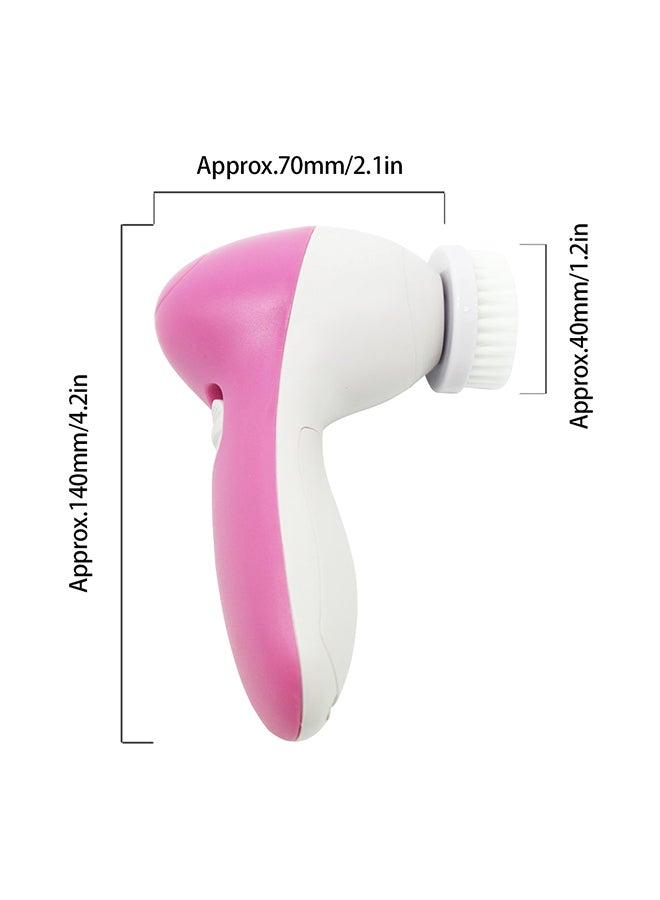 EAYIRA 5-In-1 Beauty Care Brush Deep Clean Portable Electric Facial Cleaner 13x405cm - Image 4