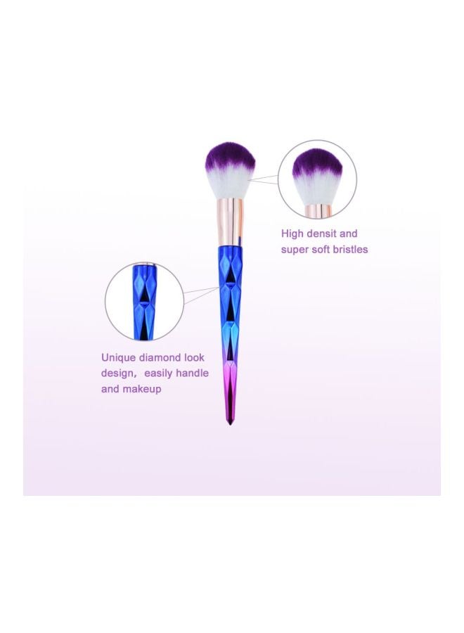 ستارت مايكرز طقم فرش ماكياج بتصميم ذيل السمكة مكون من 13 قطعة وردي/ بنفسجي/ أبيض - Image 4