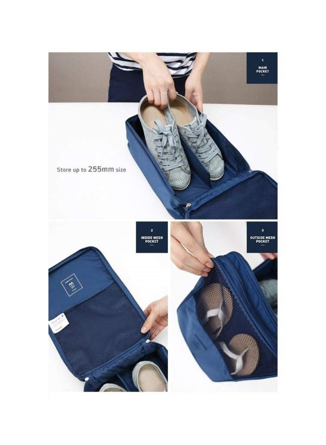 ستايليز طقم تنظيم مستحضرات التجميل من 7 قطع أزرق - Image 4