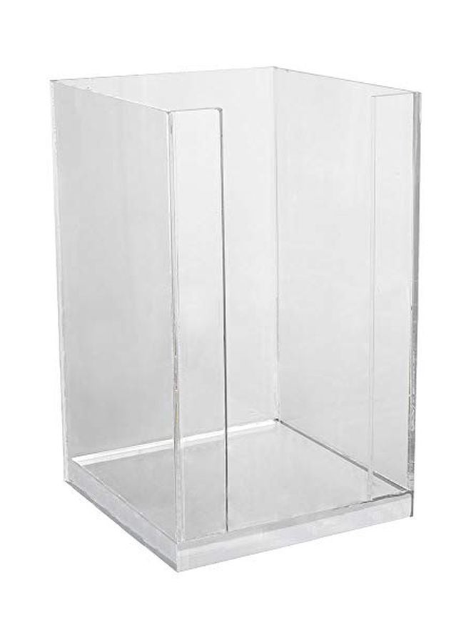 فوربرو موزع وسادات مربع الشكل مفتوح من الأعلى شفاف - Image 1