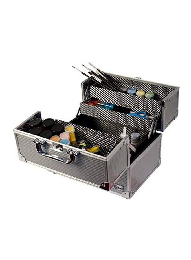 Creative Cosmetic Organizer Box Silver  - Image 2