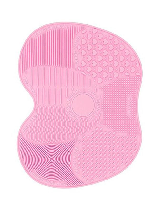 Ranphykx Silicone Makeup Cleaning Scrubber With Suction Cup Pink - Image 1