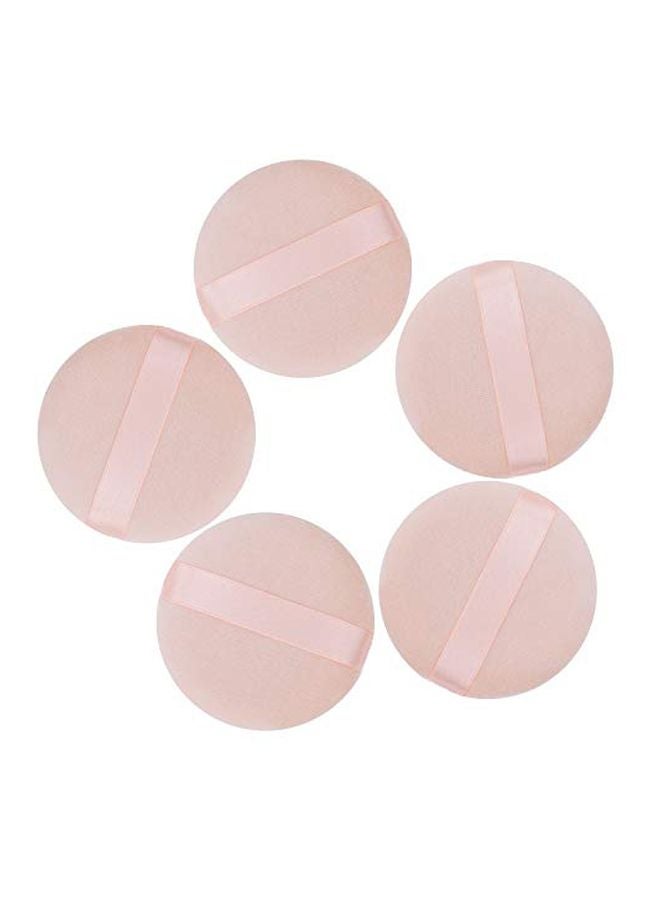 Senkary 8-Piece Makeup Powder Puff Set Beige - Image 1