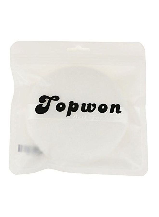 Topwon Loose Powder Puff White - Image 2
