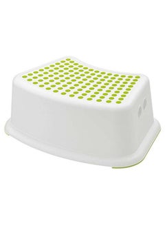 Generic Step Stool White/Green 