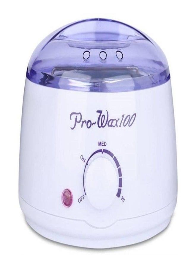 سخان شمع احترافي أبيض/أرجواني