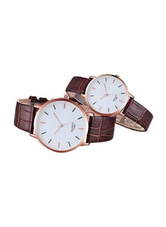Casual Waterproof Quartz Analog Couple Watch NNSB03703692