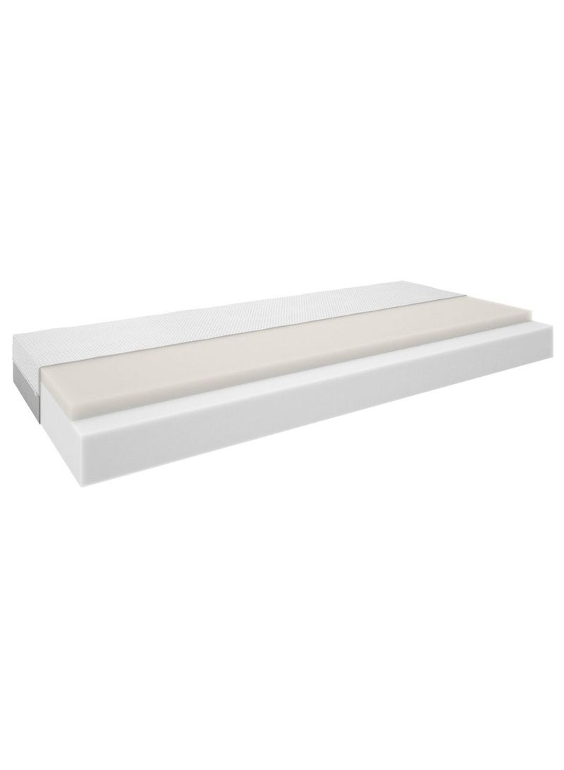 Wellpur Rectangular Shaped Mattress White/Grey