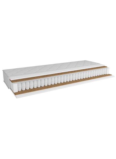 Dreamzone Rectangle Shape Mattress White/Brown