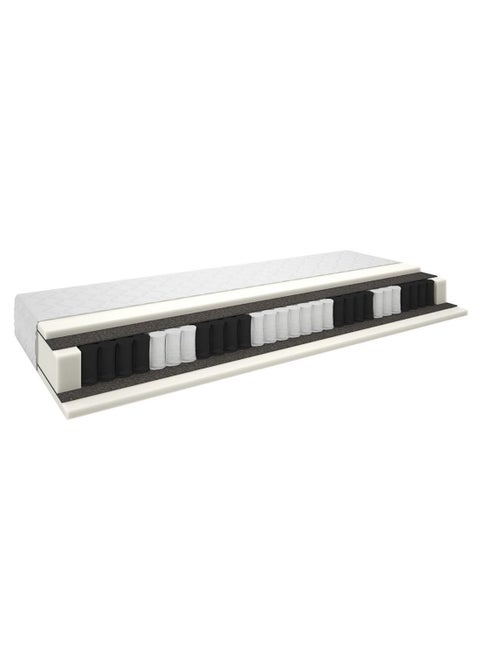 Dreamzone Rectangle Shape Mattress White/Black