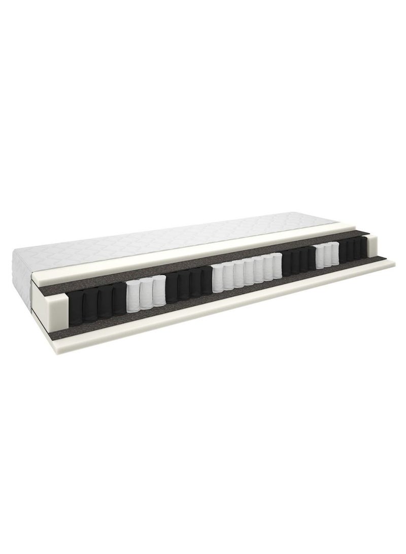 Dreamzone Rectangle Shape Mattress White/Black