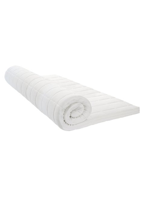 Dreamzone Rectangle Shape Top Mattress Fabric White