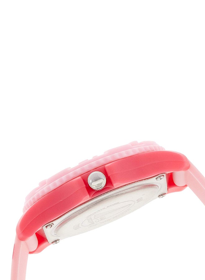 Girls' Rubber Analog Quartz Watch VQ96J019Y - 35 mm - White/Pink - v1572583744/N11818217A_3