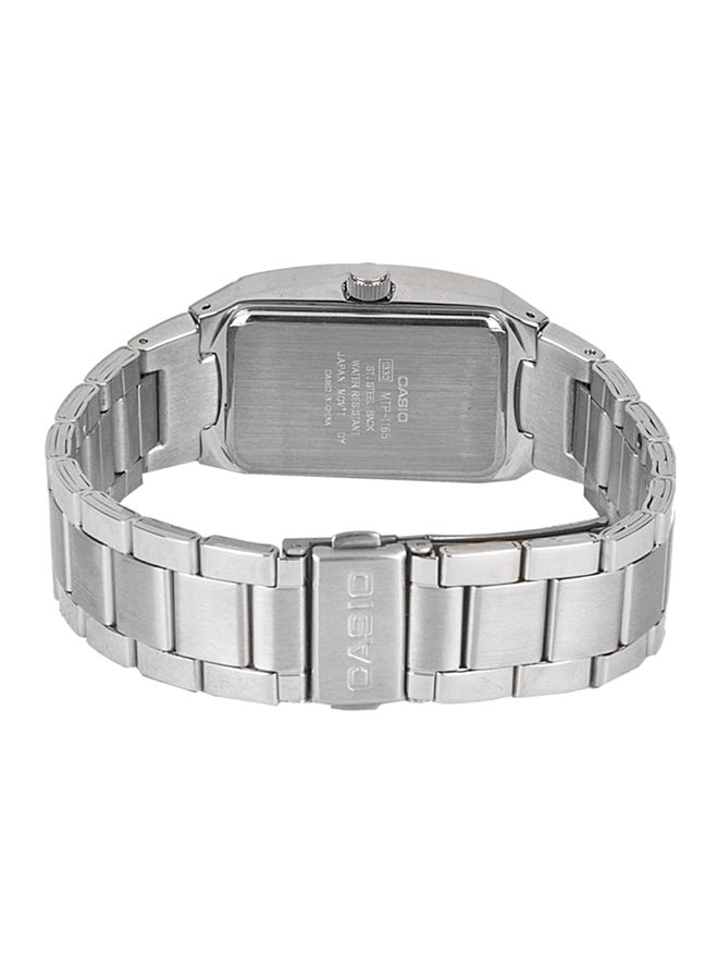 CASIO Women's Water Resistant Stainless Steel Analog Wrist Watch LTP-1165A-1C2DF - 33 mm - Silver - Image 2