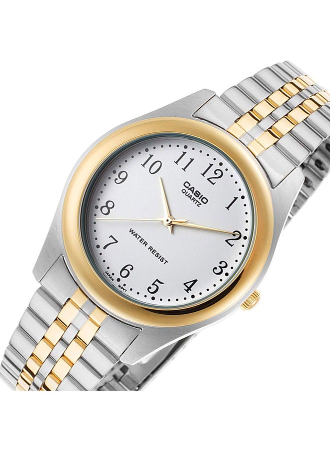 CASIO Women's Stainless Steel Analog Wrist Watch LTP-1129G-7BRDF - 30 mm - Silver/Gold - Image 3