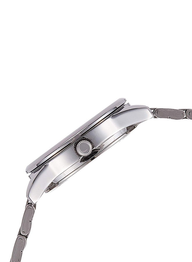 CASIO - Women's Water Resistant Stainless Steel Analog Wrist Watch LTP-V005D-1AUDF - 28 mm - Silver - Image 1