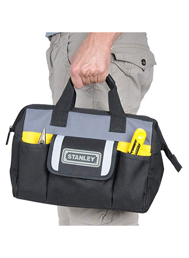 Stanley Soft Side Tool Bag Black/Yellow 12inch  - Image 4