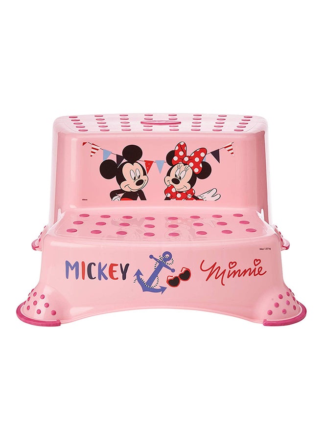 keeeper Double Step Plastic Stool - Image 1