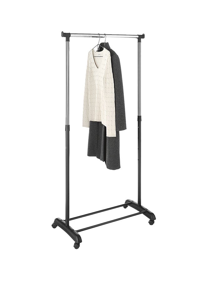 Multipurpose Garment Rack Silver/Black Medium - Image 2