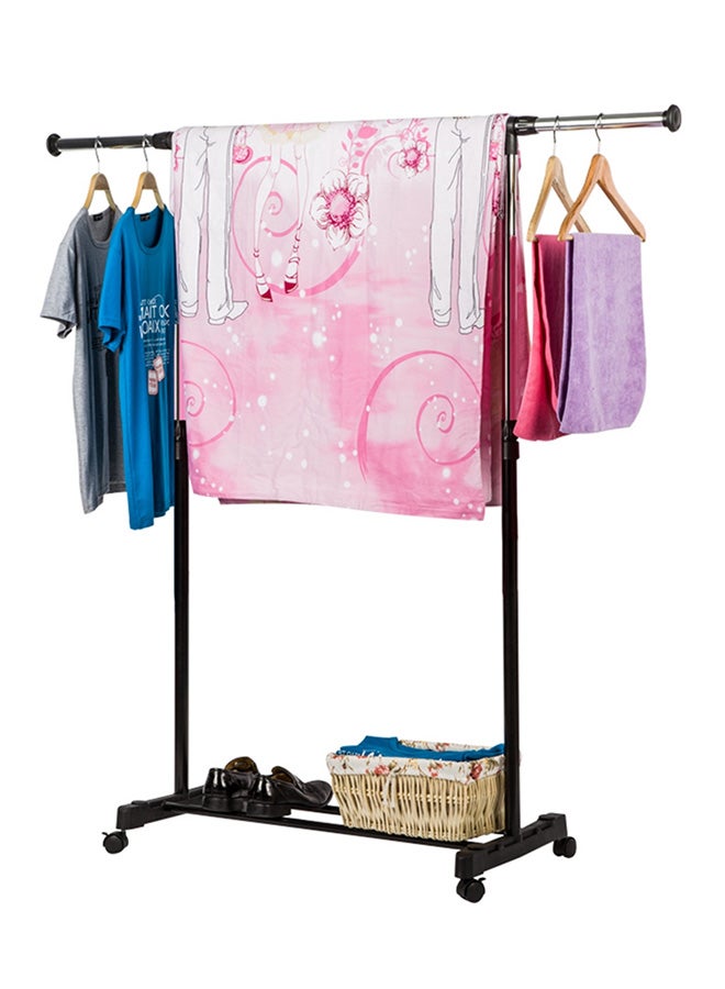 Multipurpose Garment Rack Silver/Black Medium - Image 3