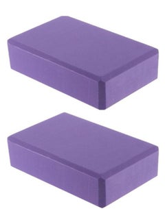 Generic 2-Piece Home Exercise Yoga Block 180grams  - Image 1